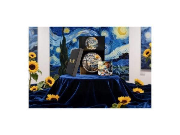 2025喀麥隆星夜銀幣2盎司