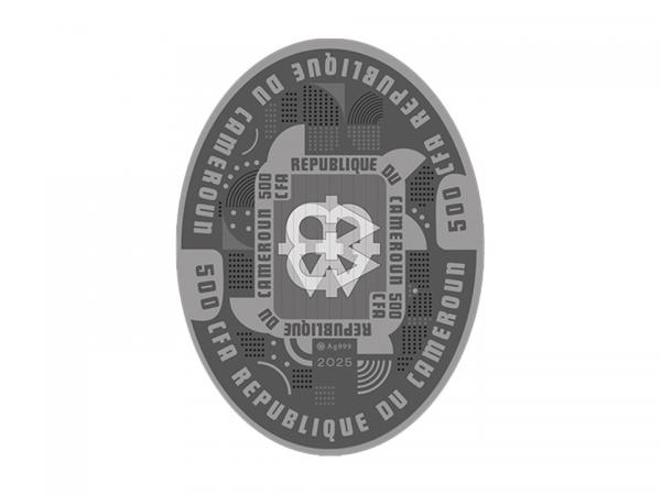 2025喀麥隆霸王龍銀幣