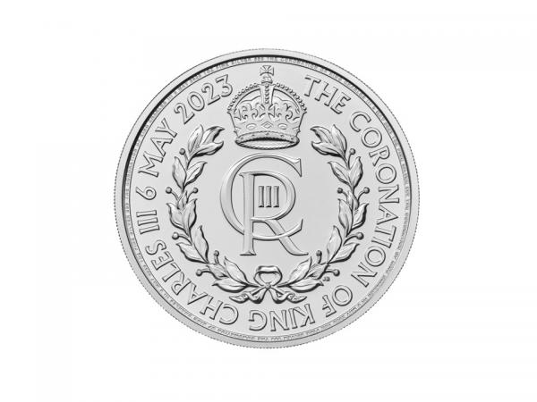 2023英國查理三世國王陛下加冕禮銀幣1盎司