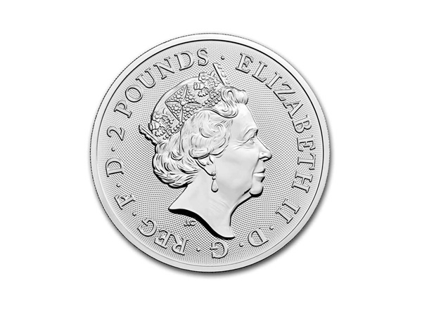 2022英國傳說系列瑪麗安銀幣1盎司