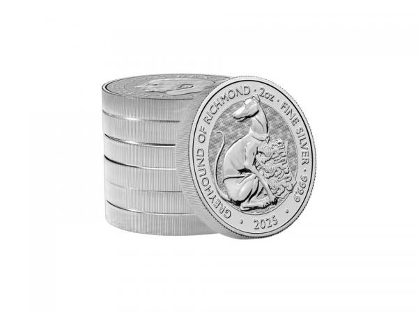 2025英都鐸獸格雷伊獵犬銀幣2盎司