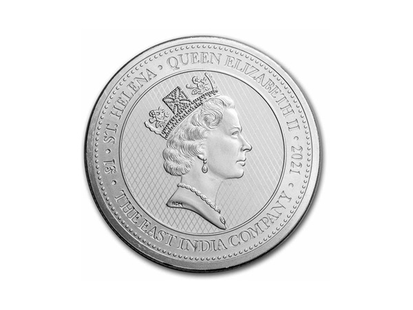 2021聖海倫娜拿破崙天使銀幣1盎司