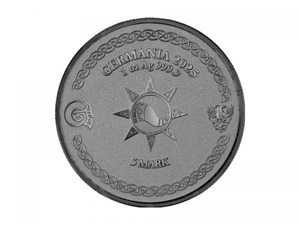 2025諸神黃昏 - 海姆達爾黑銀幣1盎司