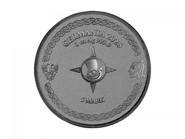 2025諸神黃昏 - 洛基黑銀幣1盎司