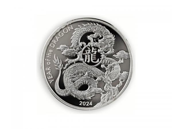 2024 Asahi旭日龍年銀章1盎司