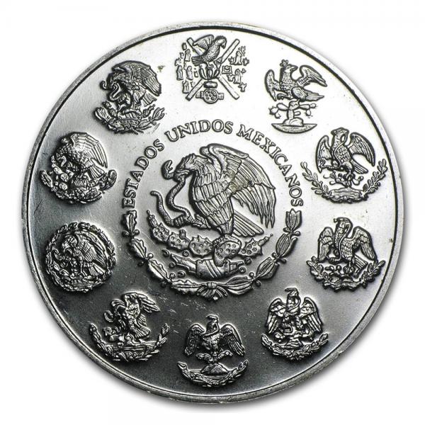 2002墨西哥獨立天使銀幣1盎司