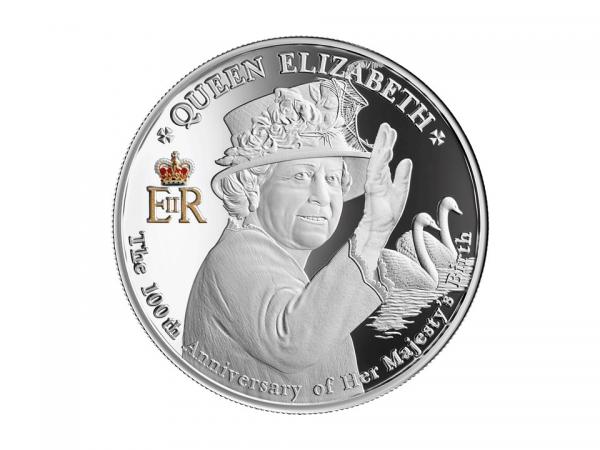 2026紐埃伊麗莎白二世百年誕辰紀念銀幣1盎司
