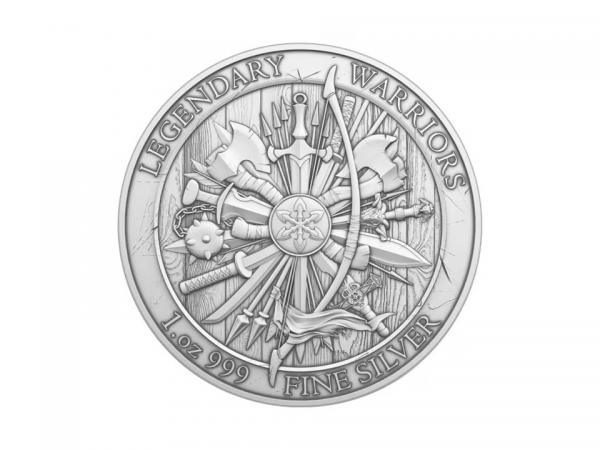 傳奇勇士系列：列奧尼達斯銀章1盎司