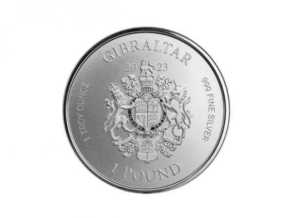 2023直布羅陀正義女神銀幣1盎司