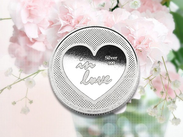 母親節感恩銀幣 3.5錢 (珍愛於心)