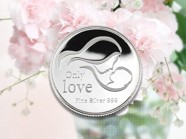 母親節感恩銀幣 3.5錢 (一生摯愛)