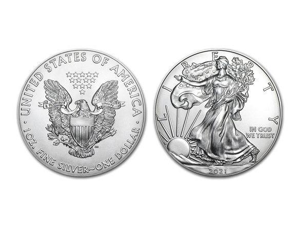 2021美國鷹揚銀幣1盎司