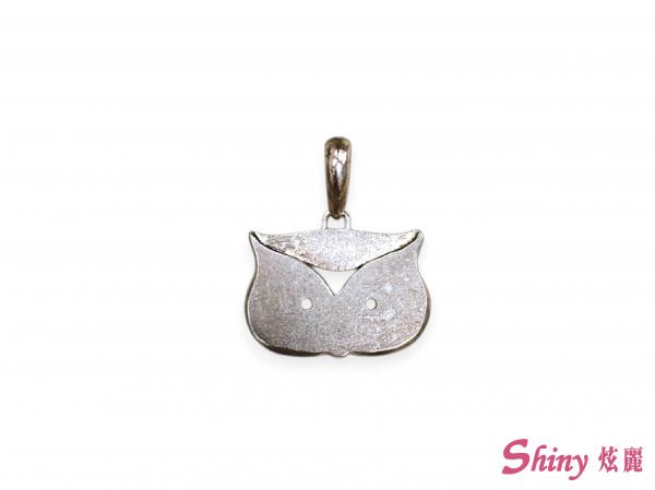 925純銀墜子-貓頭鷹