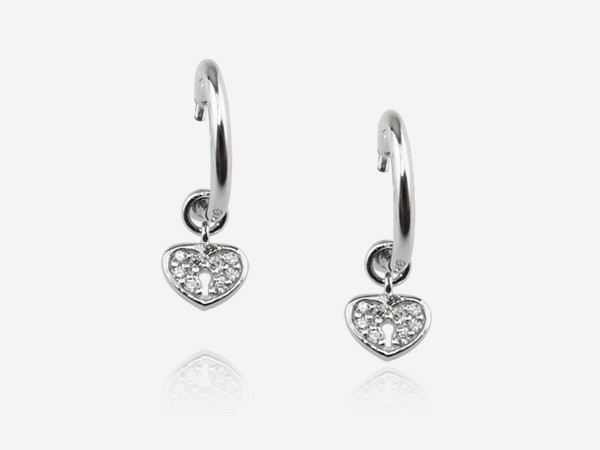 925純銀耳環-簡約造型