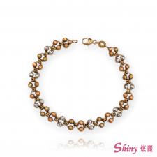 14K金義大利珠珠手鍊 2.07錢 16CM