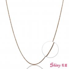 14K玫瑰金蛇鍊 0.75錢 41CM