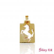 14K金生肖馬墜子 5.56錢