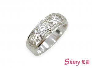 K金微光之星戒指 0.73錢 #10