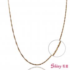 18K金色跳舞項鍊 40CM