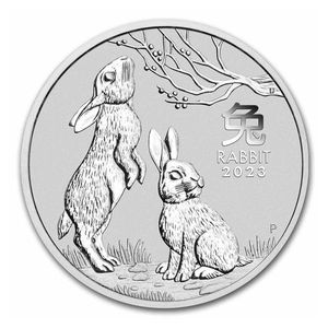 2023澳洲生肖兔銀幣2盎司(系列III)
