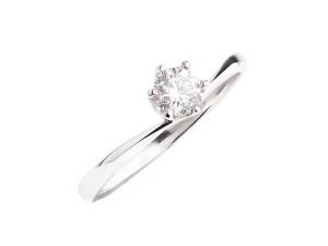 晨光之吻  0.37ct  KW  戒圍#11.5