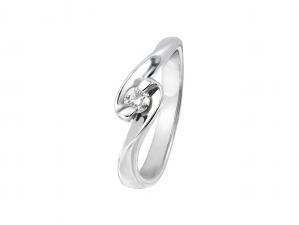 奇蹟-十分鑽戒 K白鑽戒(女) 0.1ct