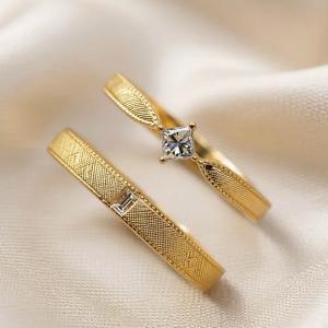 925純銀輕珠寶戒指-靜白之心