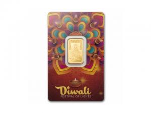 2025PAMP排燈節 – 財富吉祥女神與彩砂花樣金條5克