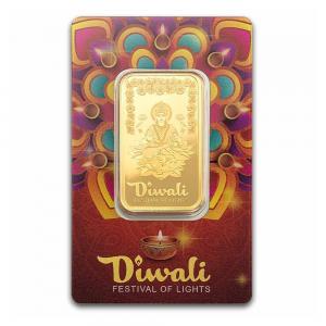 2025PAMP排燈節 – 財富吉祥女神與彩砂花樣金條1盎司