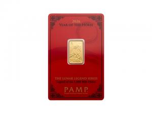 2026PAMP生肖馬年金條5克