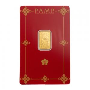 PAMP招財貓金條2.5克