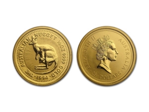 1994澳洲袋鼠金幣0.25盎司