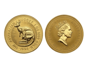 1994澳洲袋鼠金幣1盎司