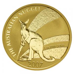 2007澳洲袋鼠金幣1盎司