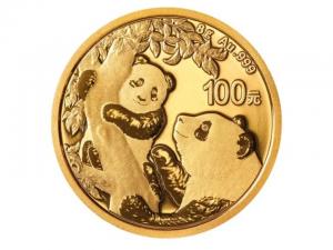 2021中國熊貓金幣8克