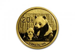 2012中國熊貓金幣0.05盎司