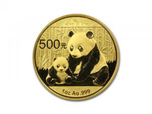 2012中國熊貓金幣1盎司
