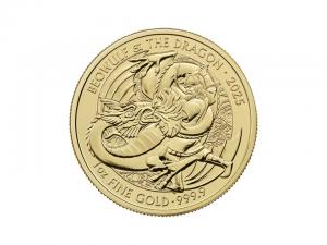 2025英國不列顛神話-貝武夫與巨龍金幣1盎司