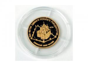 1989聖母升天大教堂K金幣0.25盎司