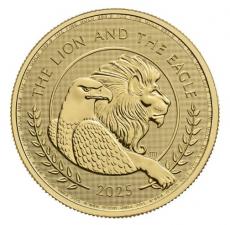 2025英國皇家獅與美國鷹金幣1盎司