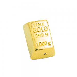 6D黃金金磚擺件 0.23錢