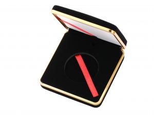 38MM金銀幣絨布盒(黑色)