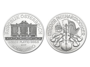 2017奧地利愛樂鉑金幣1盎司