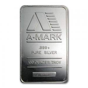 A-MARK銀條100盎司