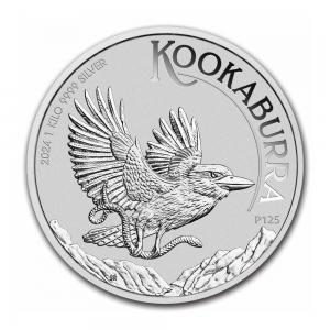 2024澳洲笑鴗鳥銀幣1公斤