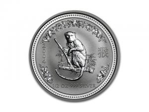 2004澳洲生肖猴年銀幣0.5盎司（系列I）