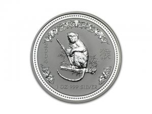 2004澳洲生肖猴年銀幣1盎司（系列I）