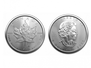 2023加拿大楓葉銀幣1盎司