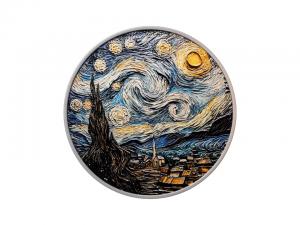 2025喀麥隆星夜銀幣2盎司