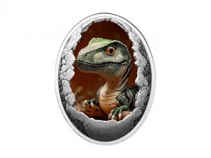 2025喀麥隆霸王龍銀幣